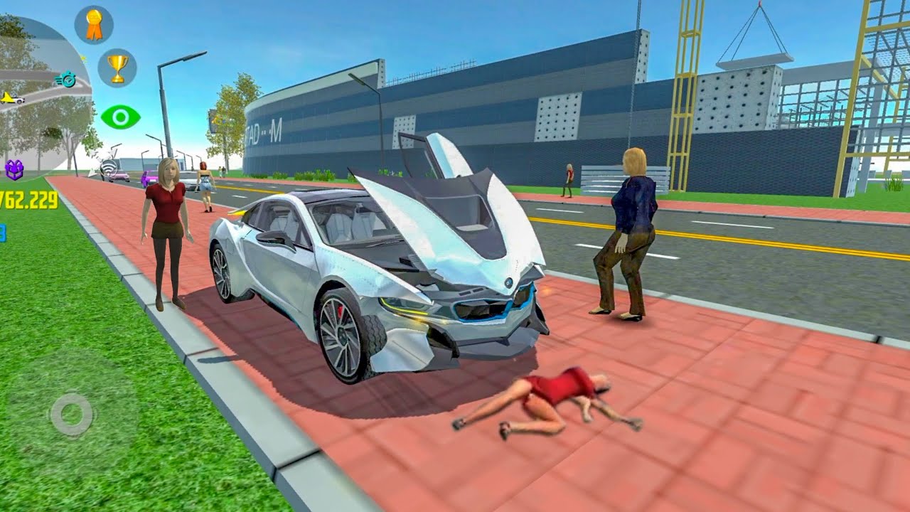 Car Simulator 2 | New Car Damage | BMW i8 | Accident! Car Games Android Gameplay