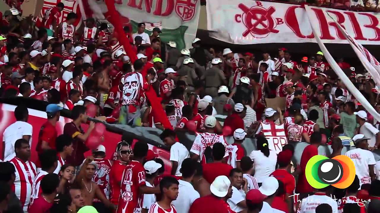 CRB x mundiça  - PM Arrumando Confusão