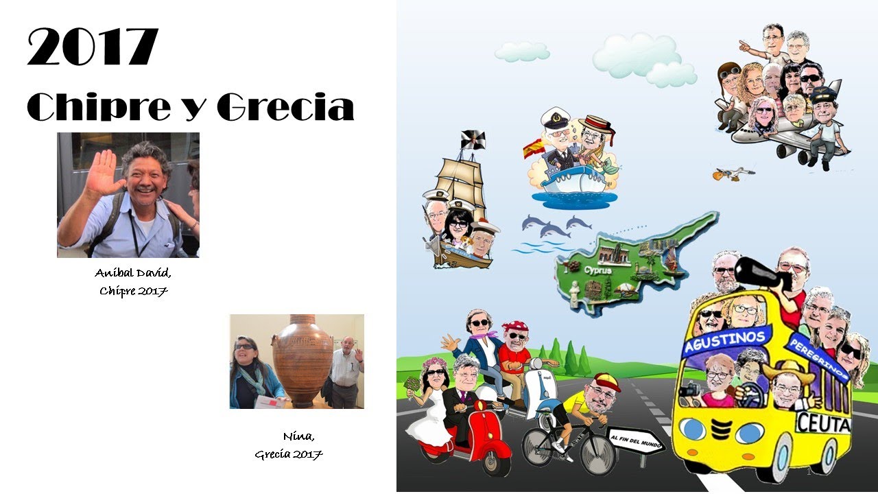 Chipre y Grecia peregrinos agustinos Ceuta 2017