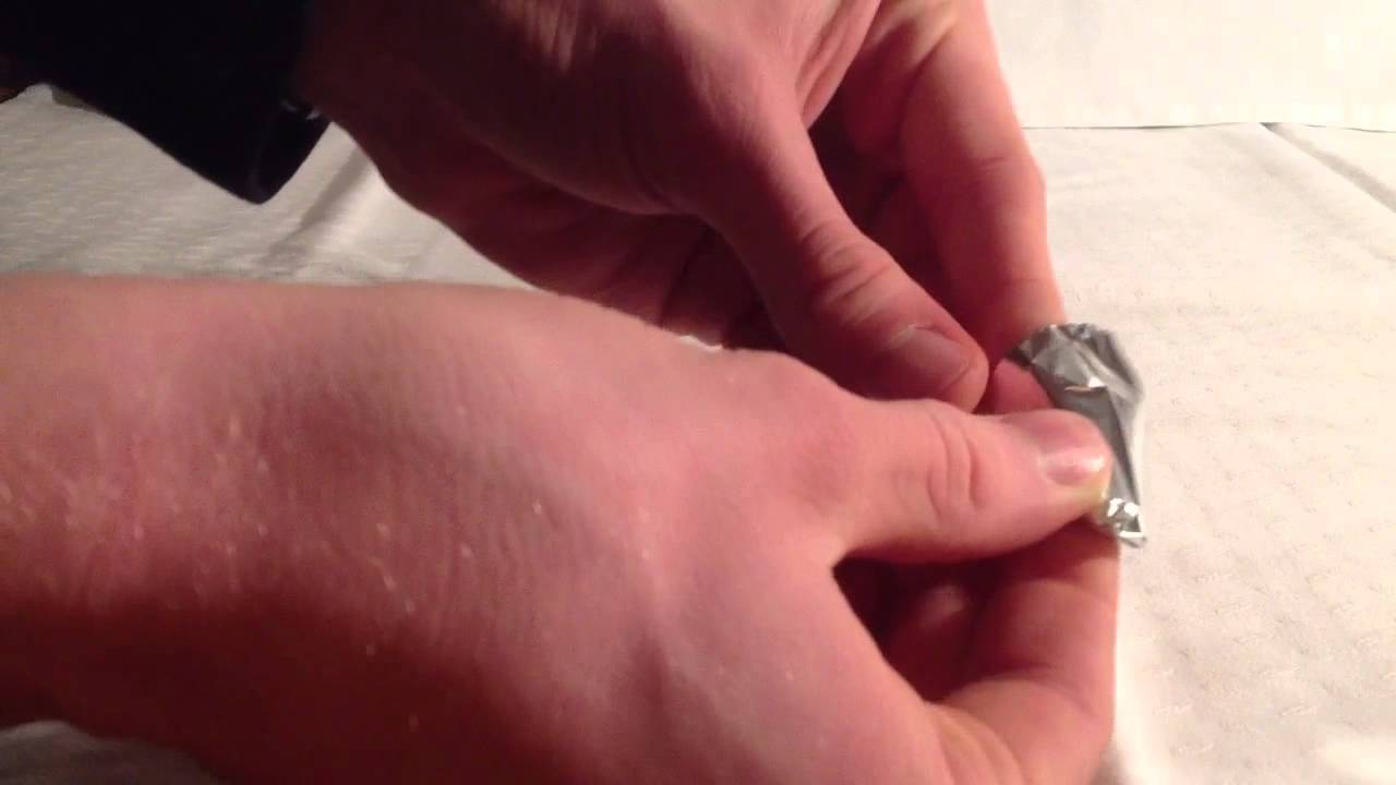 Rakete basteln mit Alufolie und Streichholz - Streichholzrakete
