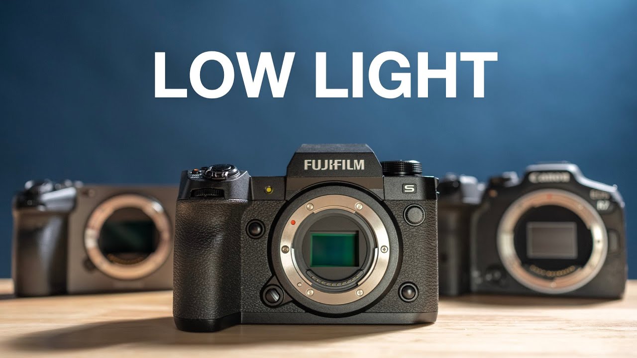 Fuji X-H2S &mdash; производительность при слабом освещении (сравнение со Sony FX3 и Canon R7)