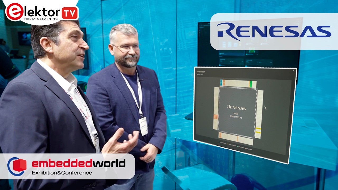 Renesas 365 Demo at embedded world 2026 | Model-Based MCU Selection, Software, Lifecycle Management