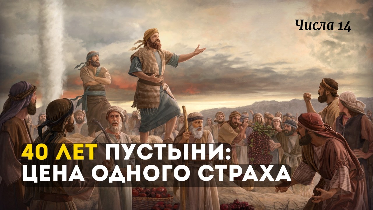 Почему Израиль скитался по пустыне 40 лет? Числа 14 | Хронологическое чтение Библии, день 63