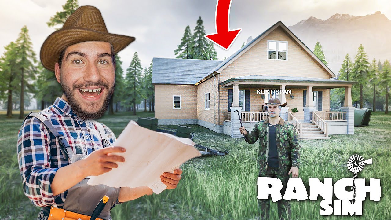 Φτιάχνουμε σπιταρόνα με τον θείο! #8 | Ranch Simulator Greek