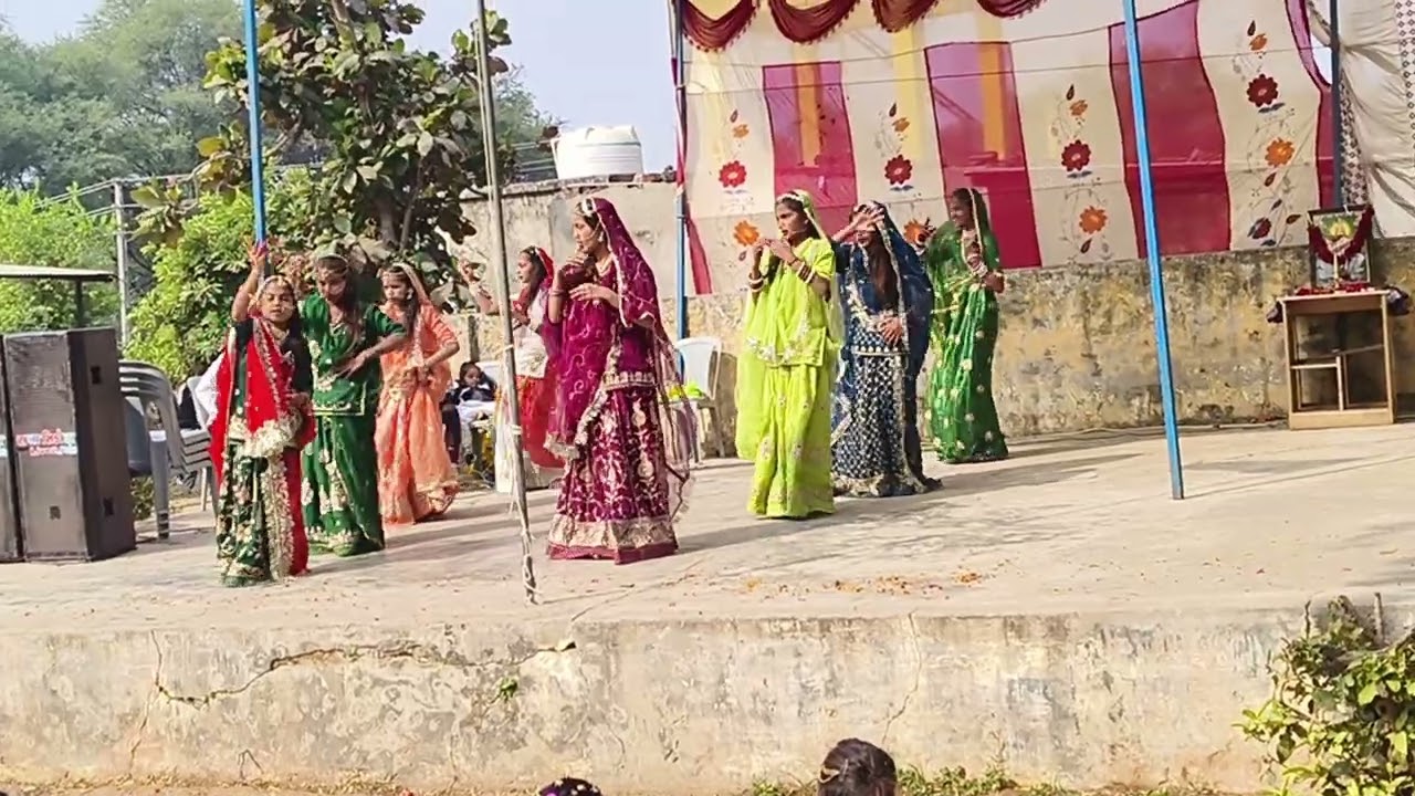 Rajasthani song in khadiya primary school on 26 jan 2026