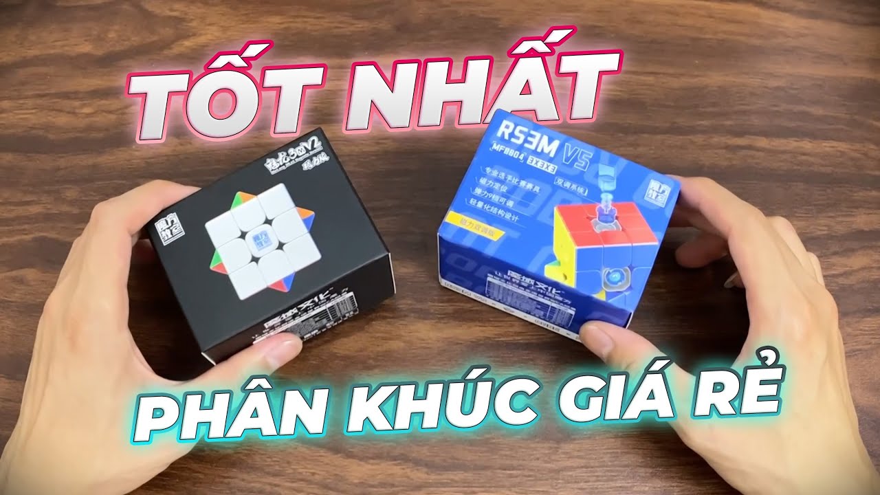 2 khối Rubik tốt nhất trong phân khúc giá rẻ ✨ Meilong 3M v2 vs RS3M v5