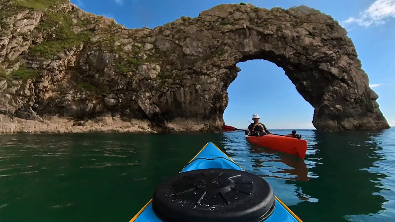Pt2 45KM JURASSIC COAST BY SEA KAYAK & SURFSKI Studland - Bowleaze (Valkyrie / Octane)