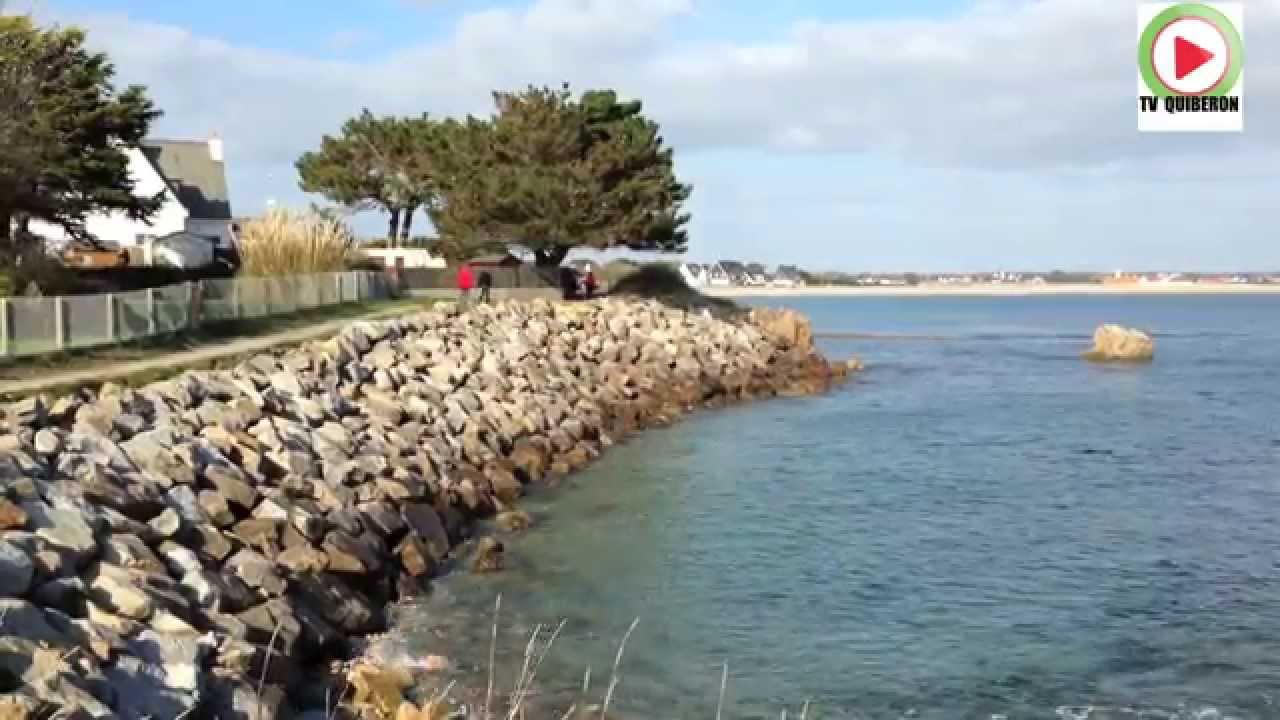 GAVRES | 👨 🏝️ Soleil automne et marée haute - LORIENT TV