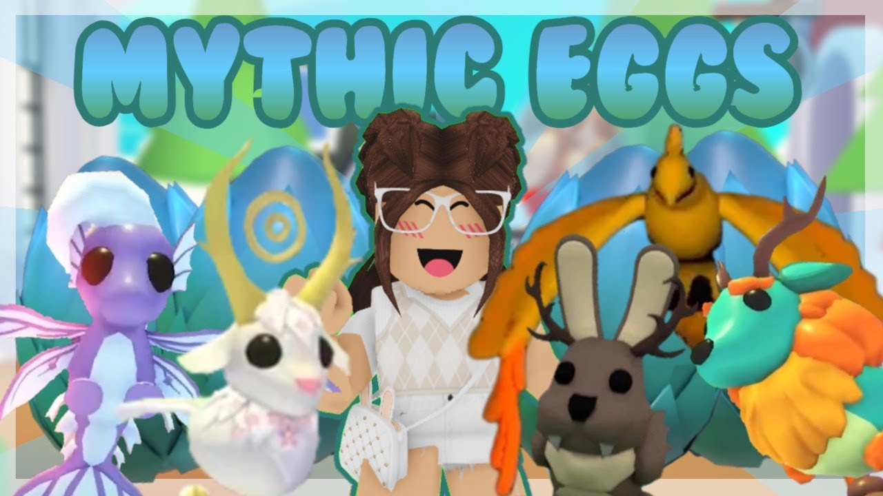 🧜&zwj;♀️ Hatching *10* MYTHIC EGGS In Adopt Me! (Roblox) || astroVV