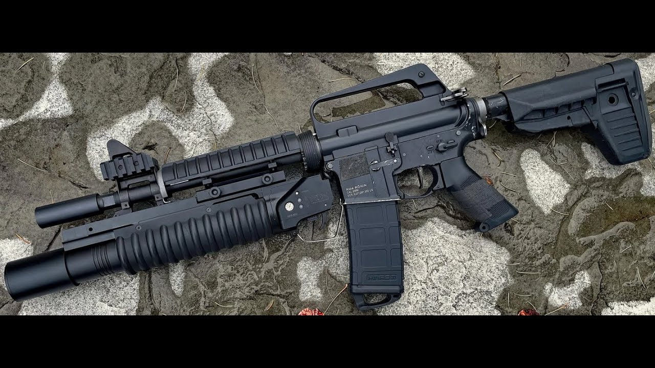RDX B.O.S.S XM203 Airsoft Gameplay // Indoor and Outdoor Footage @ AMS Arsenal II