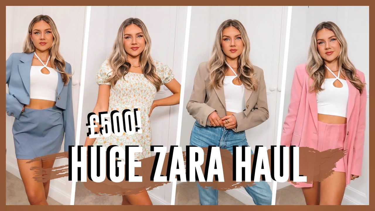 HUGE ZARA SPRING TRY ON HAUL | I SPENT OVER £500?!