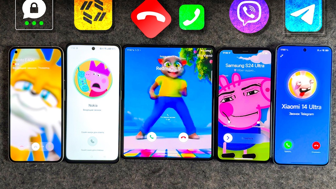 Nothing Threema VS OnePlus Tawasal VS Telegran REDMI 15 VS iPhone VIBER VS Z Fold 4 Incoming Call