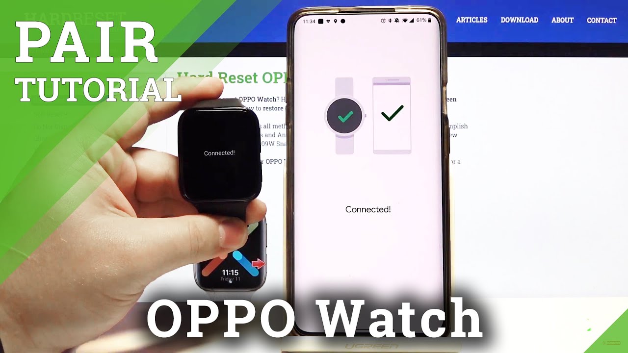How to Pair OPPO Watch with Smartphone - Connect Devices
