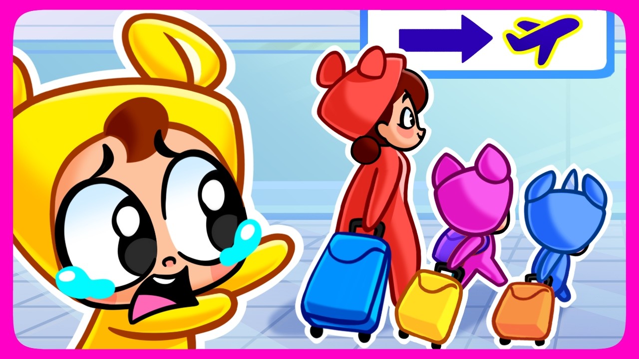 X-Ray In The Airport Rules Song ✈ Funny Kids Stories 🤩 And Nursery Rhymes by Doo Bee Doo Kids