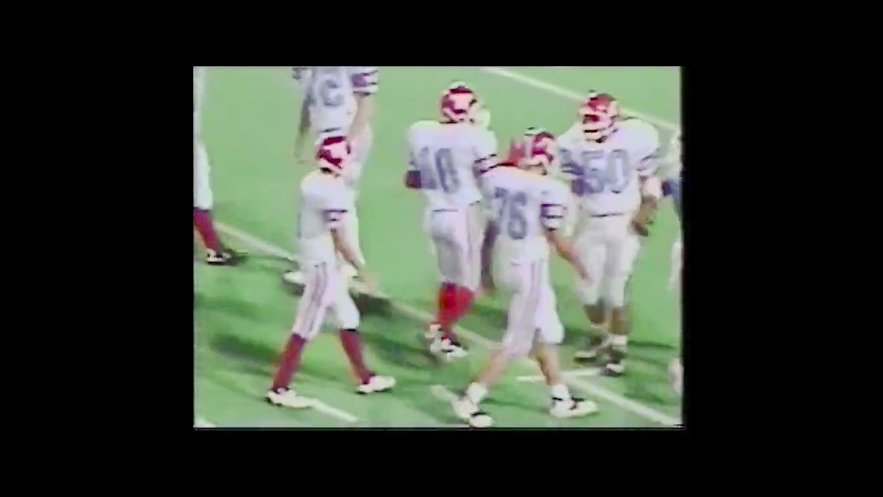 1996 Nevada State High School Football Championship   Western High School VS McQueen High School
