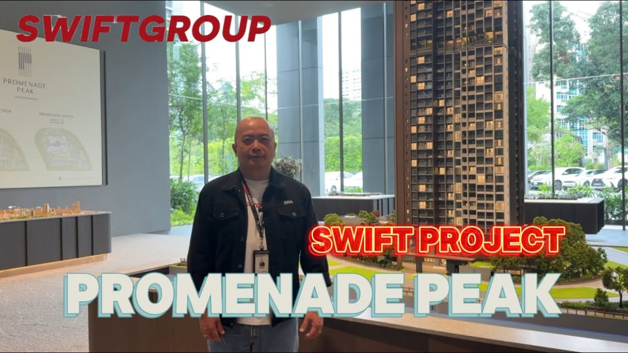 Promenade Peak, tallest residential development next to Great World briefing by Swift IC Adrian Lum