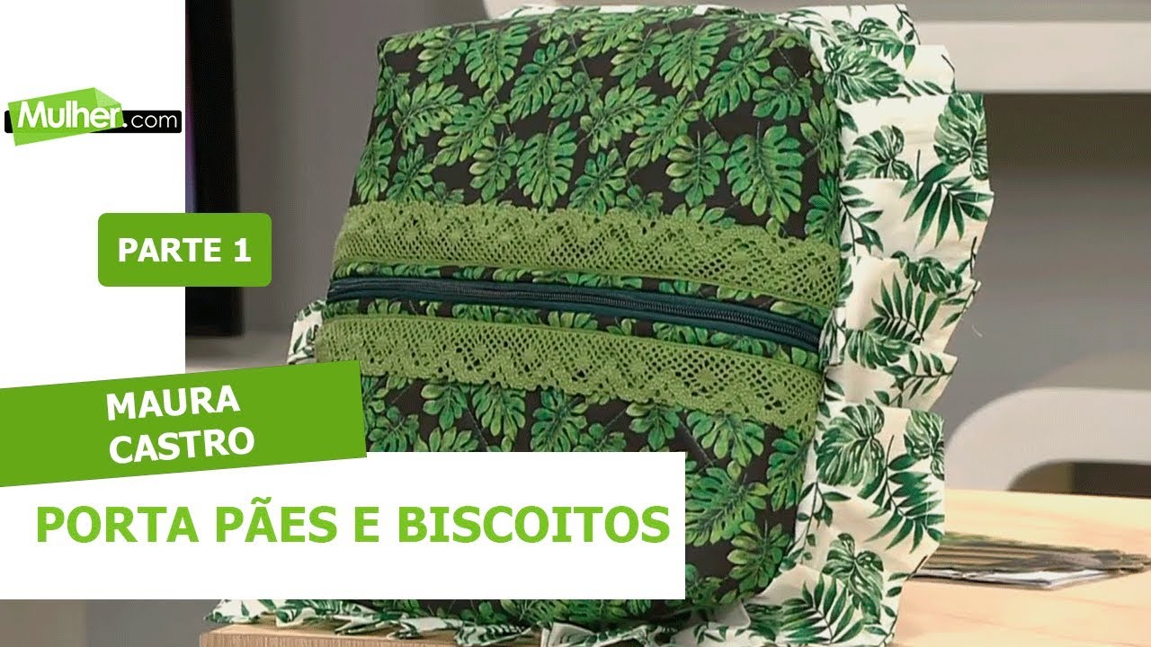 Porta pães e biscoitos com zíper - Maura Castro - 26/08/2019 P1