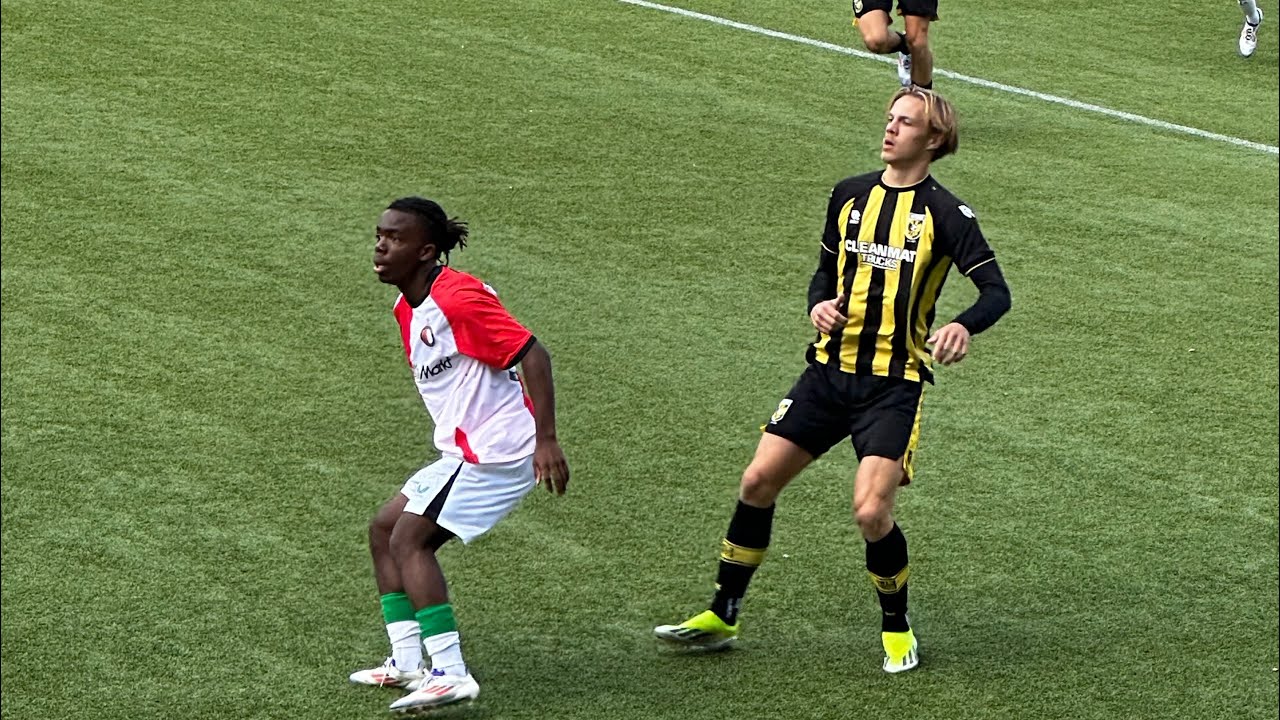 Matthew’s Feyenoord Under 19 debut against Vitesse