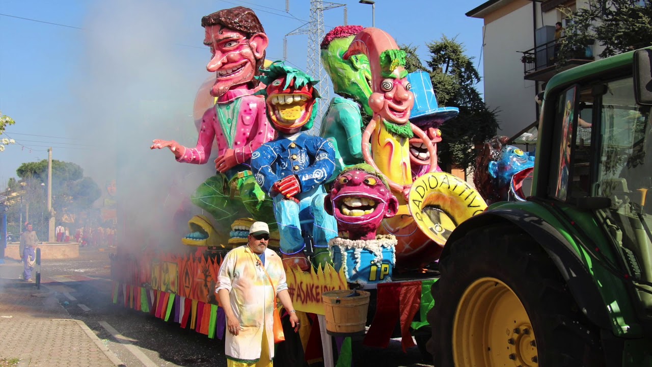 La grande sfilata di carnevale di Lugagnano del 24 marzo 2019