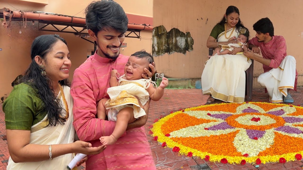 Our *ONAM CELEBRATION* in KERALA..😁