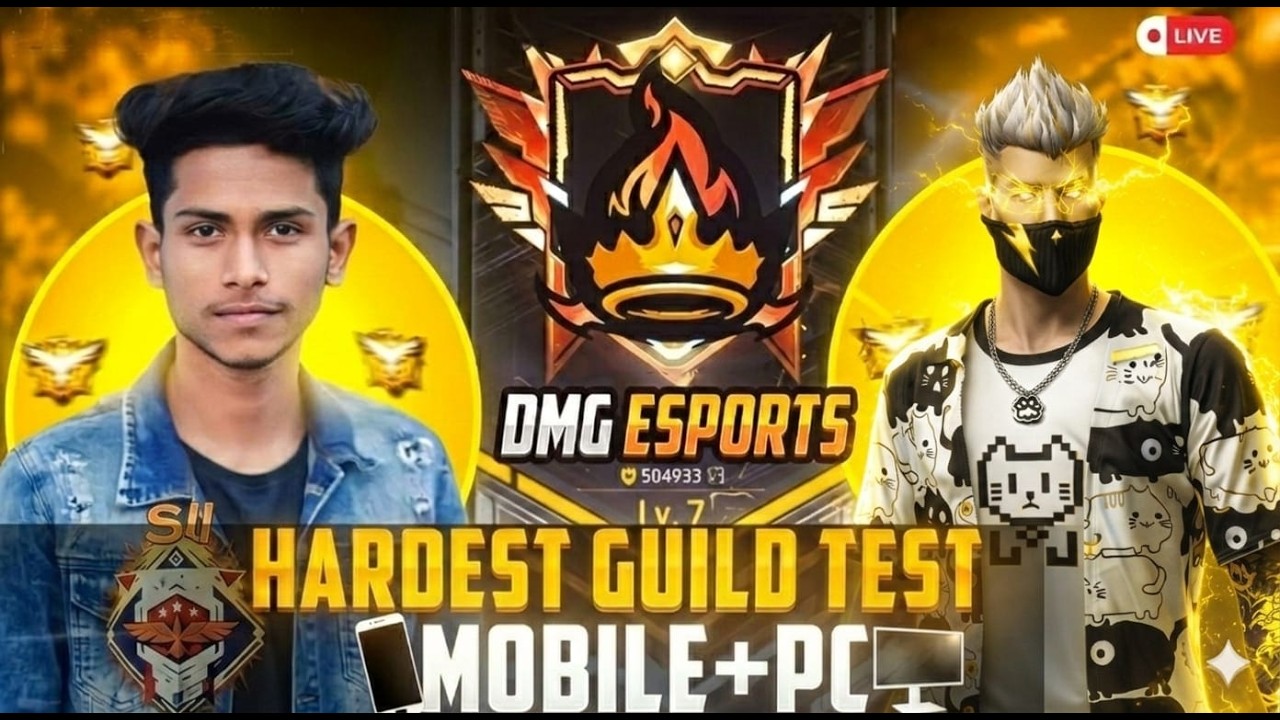 🔴[Live] Free Fire ID Reaction👑1V2 Guild Test #freefire  #freefirelive  #raister  #shortslive