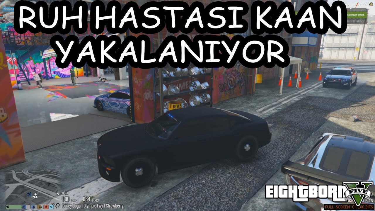 EightbornV - RUH HASTASI KAAN YAKALANIYOR !! - JESTER 10 30 KOVALAMACA - EightbornV Dorukdoo