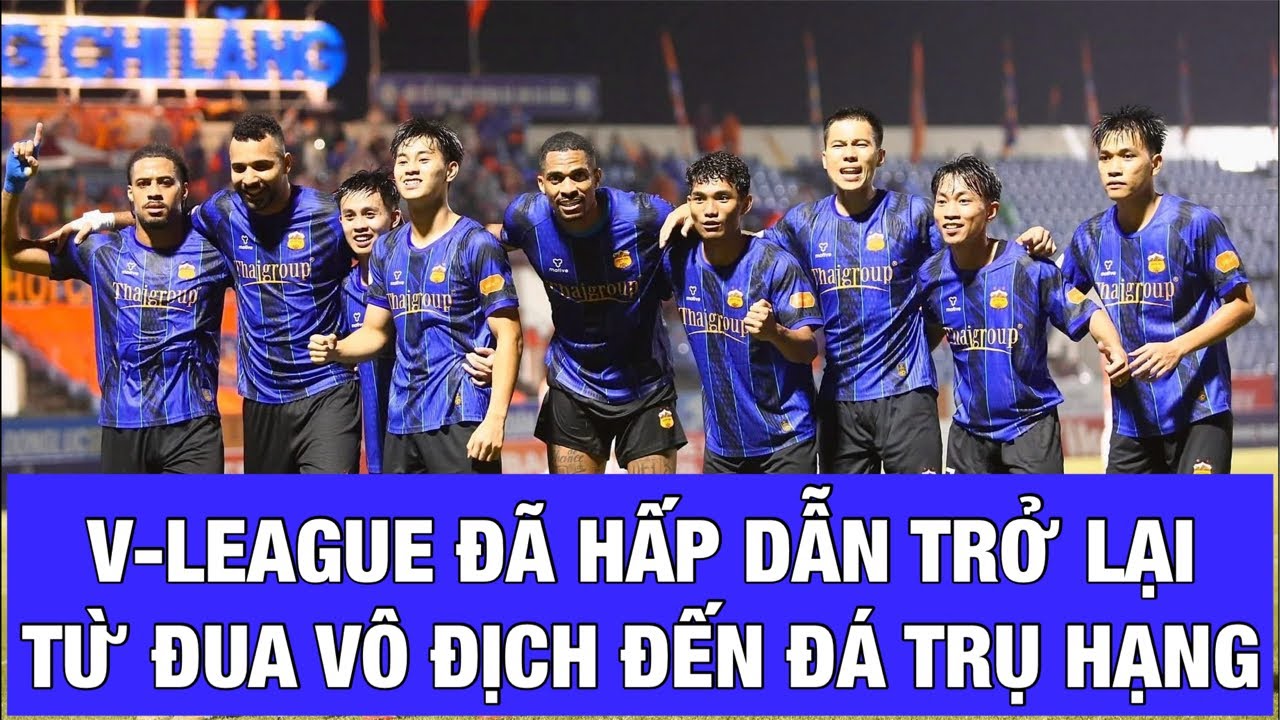 HÀ NỘI FC HỒI SINH CUỘC ĐUA VÔ ĐỊCH V-LEAGUE, HAGL LỠ CHIẾN THẮNG TRONG GANG TẤC