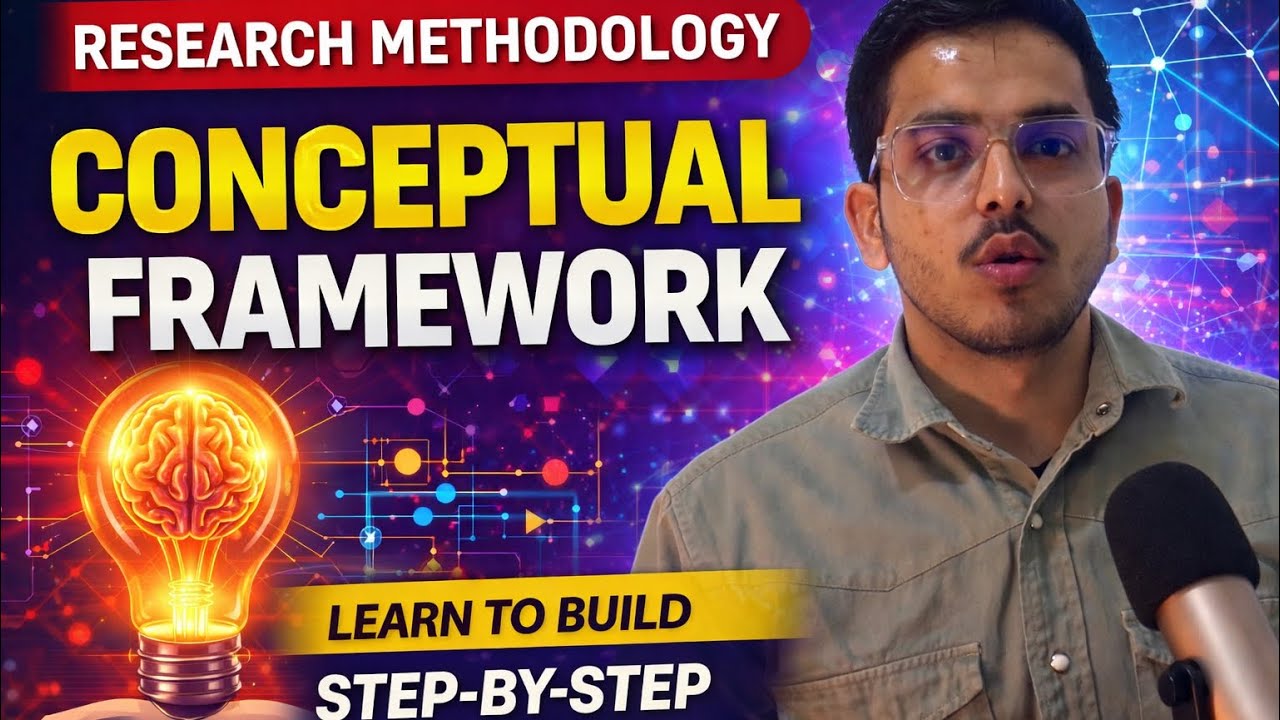 RESEARCH IN DEPTH series l PHD l Episode - 1 l Conceptual framework 📚📖 #ugc #viral #research 