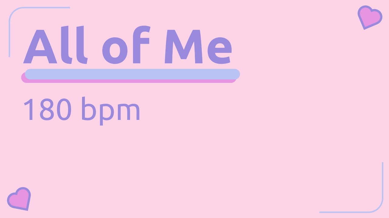 All of Me | 180 bpm | Jazz Swing | Play-Along Backing Track