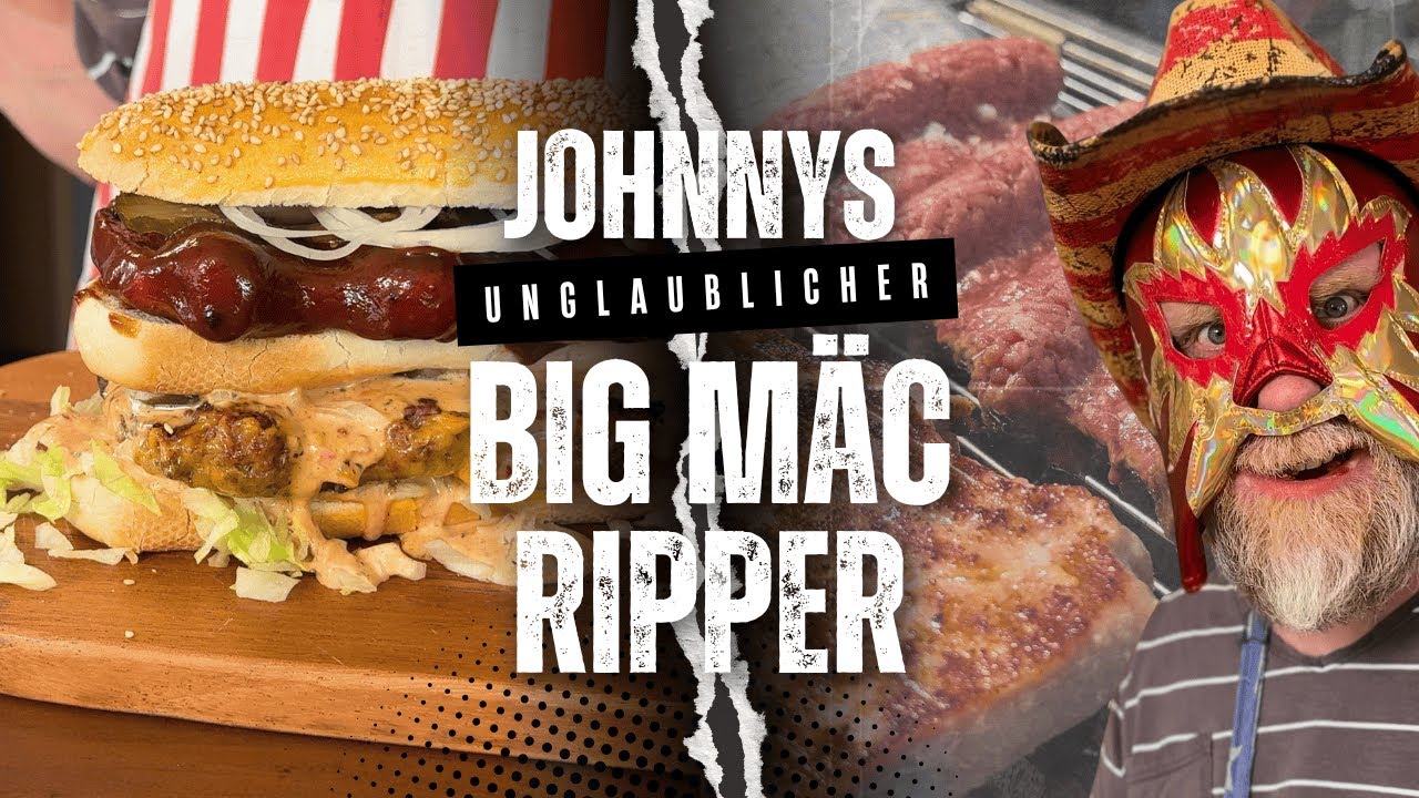 Der Big Mäc Ripper - McRib und Big Mac in Einem! | Die Grillshow 649