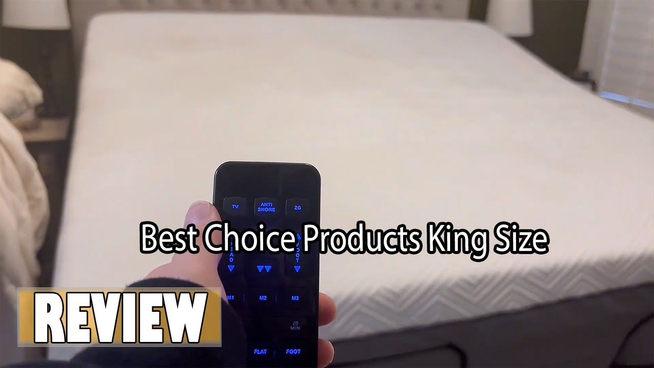 Best Choice Products King Size Adjustable Bed Frame Review - See Before You Buy