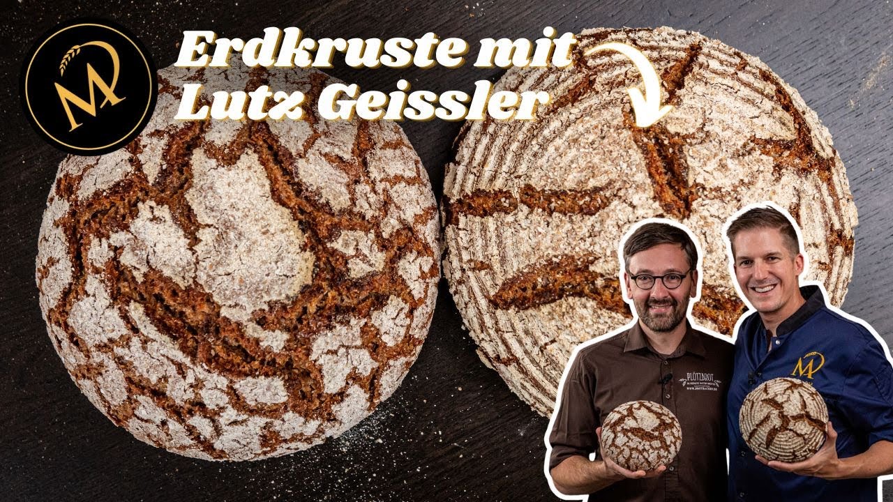 Erdkruste mit Lutz Geissler - Roggen Vollkornbrot mit Sauerteig