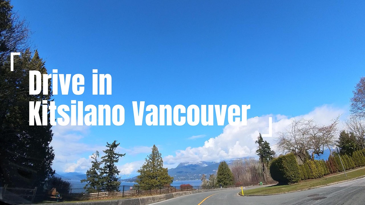 Relaxing Coastal Drive in Vancouver 🇨🇦 | UBC to Spanish Banks & Kitsilano