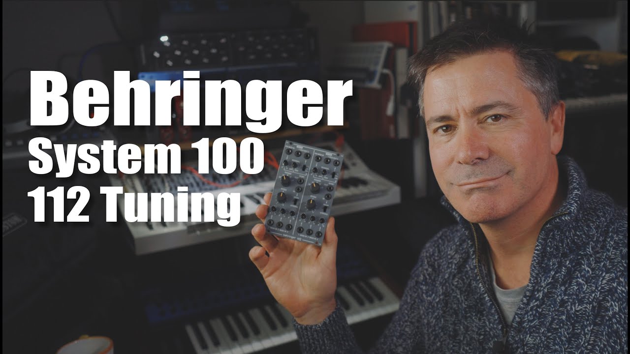 Behringer System 100 | 112 Настройка