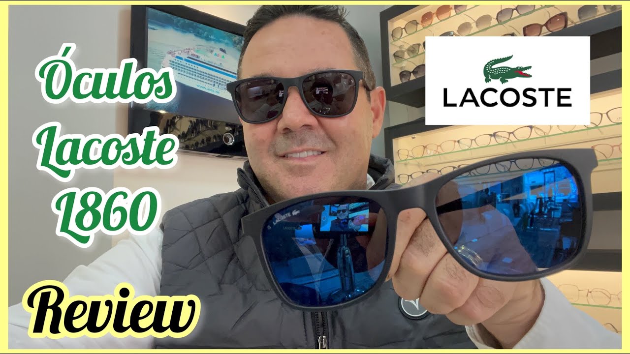 Óculos Lacoste Solar L860 #verbim #lacoste