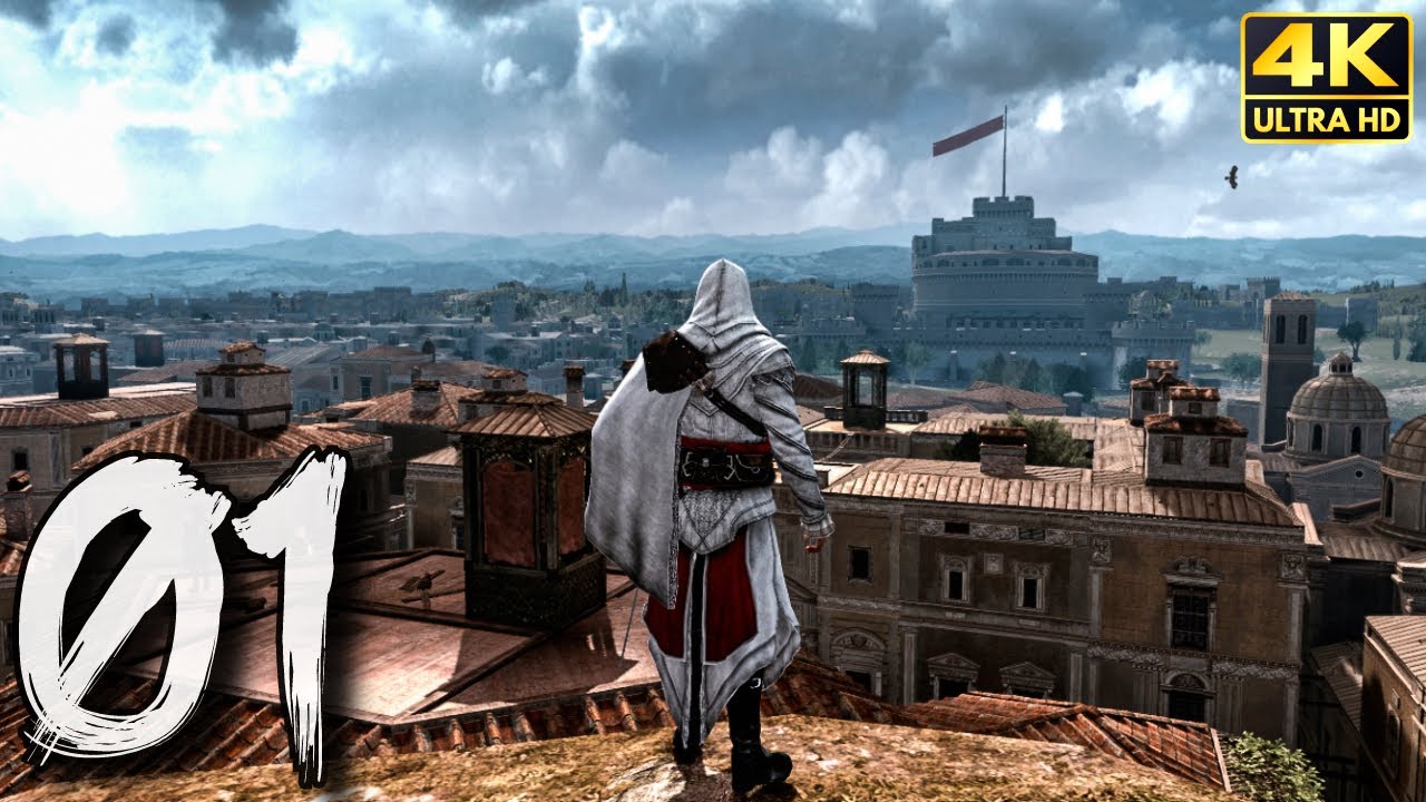 Assassin's Creed: Brotherhood - Full Game Walkthrough Part 1 | 4K 60FPS