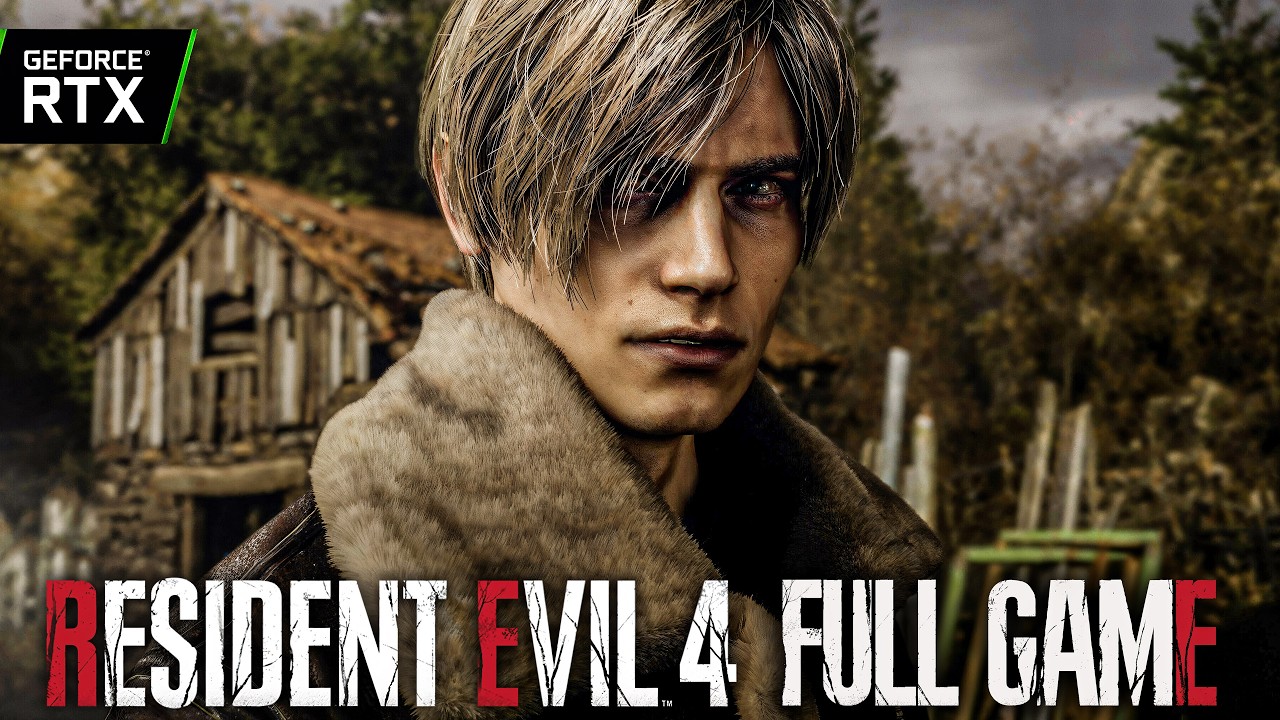 RESIDENT EVIL 4 REMAKE｜Full Game Playthrough｜4K RTX