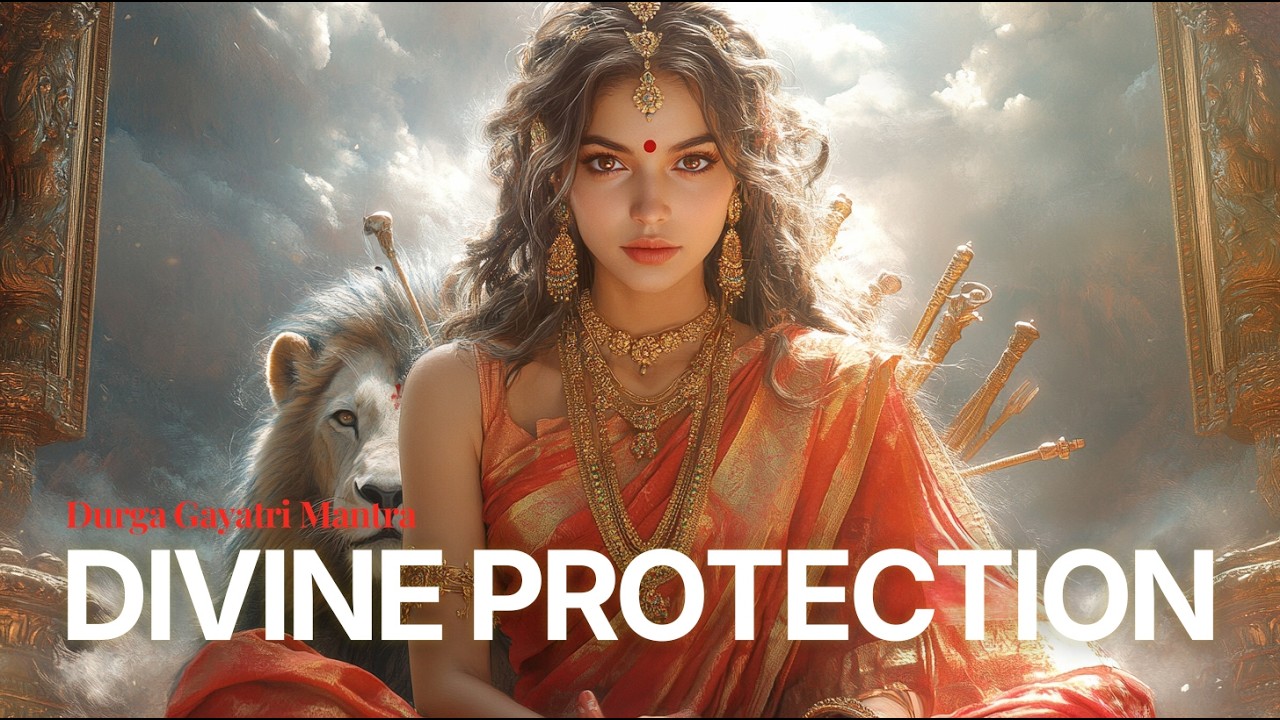 ☀️𝟏𝟎𝟖 𝐓𝐈𝐌𝐄𝐒 Durga Gayatri Mantra for Anxiety: 108 Repetitions for Deep Inner Peace