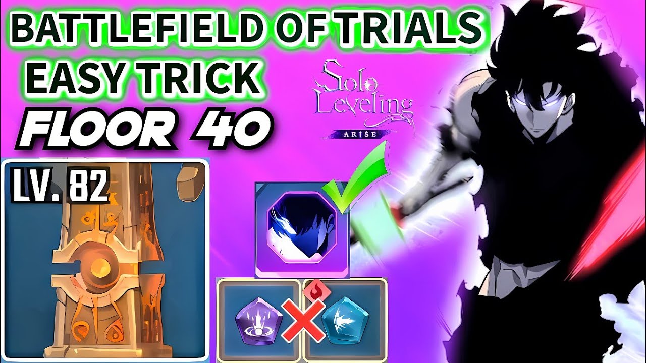 F2P GUIDE BATTLEFIELD OF TRIALS FLOOR 40 EASY CLEAR TRICK