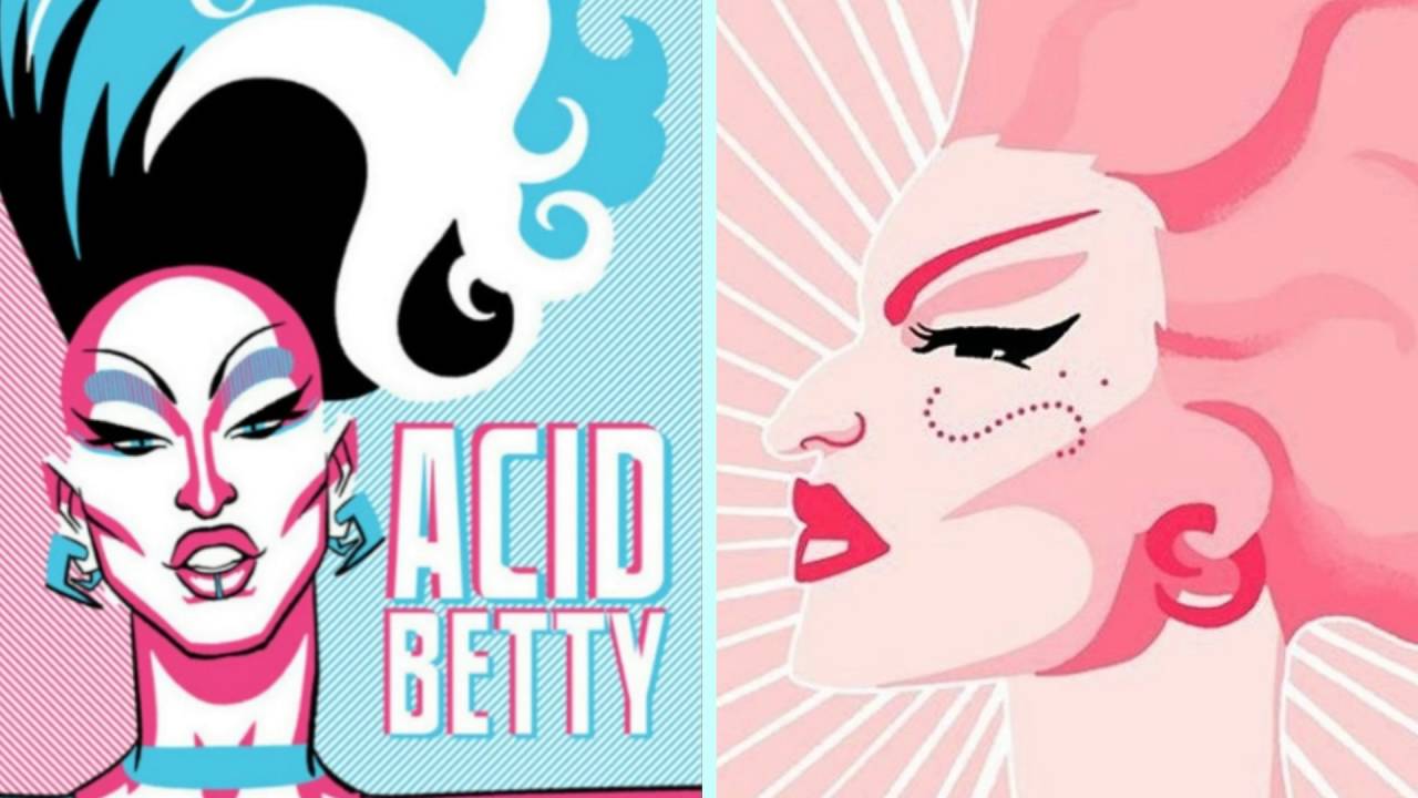 All Of Acid Betty's Runway Looks