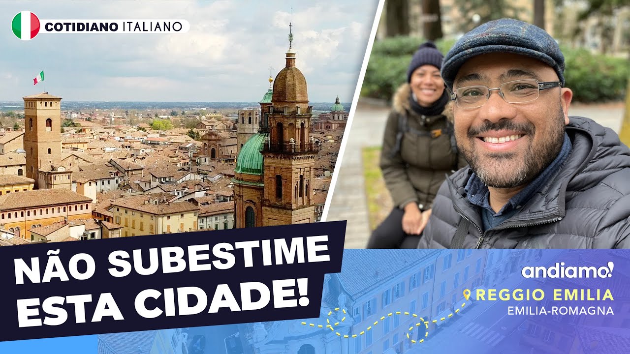 Alto nível em ensino público e mobilidade urbana | Reggio Emilia | Cotidiano Italiano #italia