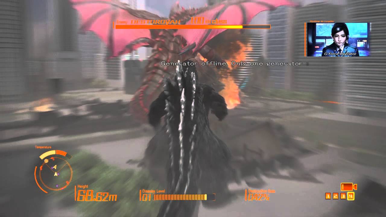 Godzilla PS4 - Heisei Godzilla vs DESTOROYAH (100m Class)