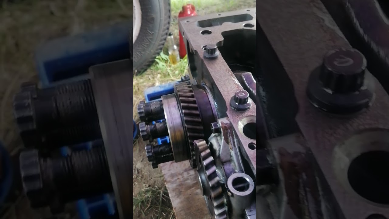 Oil pump testing.