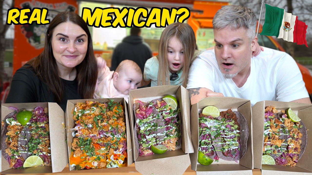 Brits Try Street Tacos for the first time!