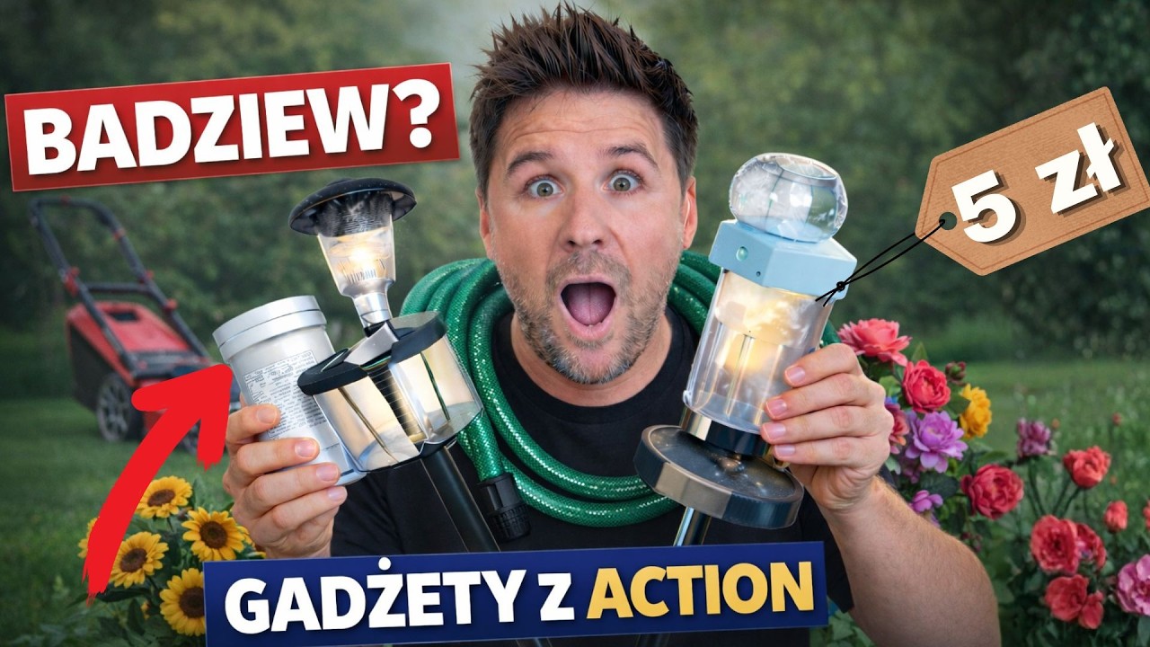 BADZIEW czy HIT? - GADŻETY OGRODOWE z ACTION