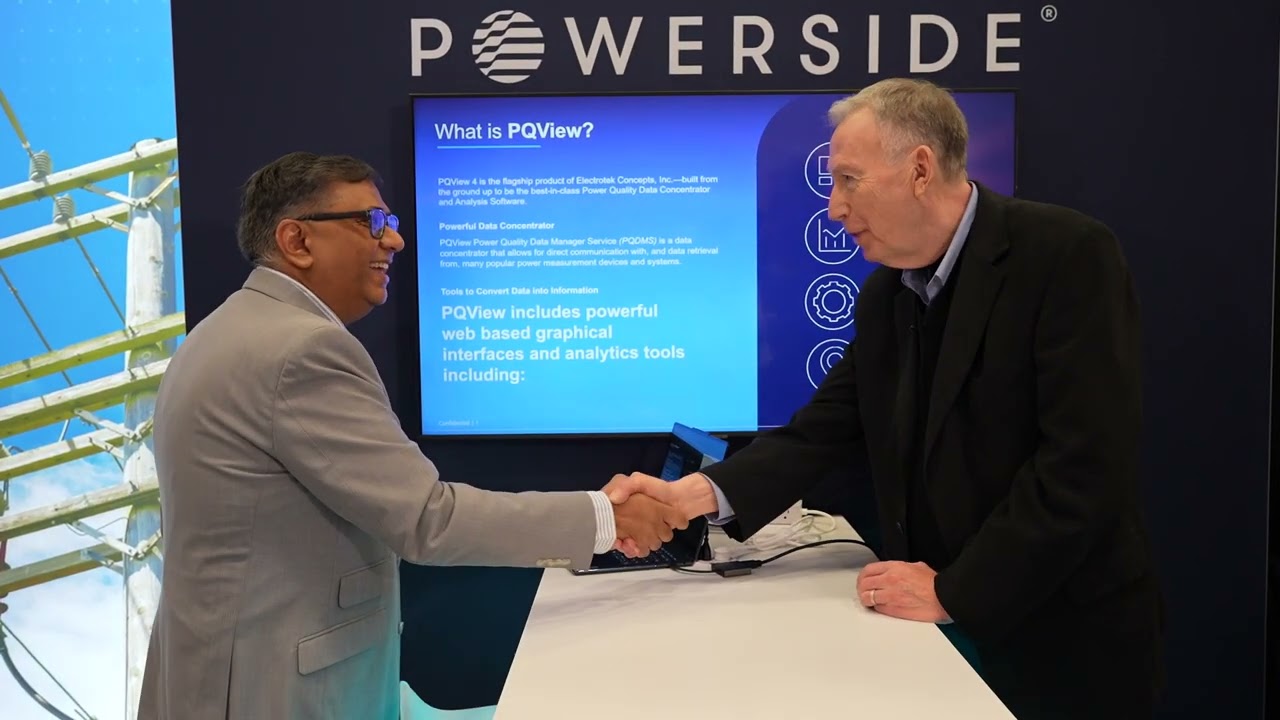 DTECH Interview | Powerside Explores Power Quality Solutions & PQView®