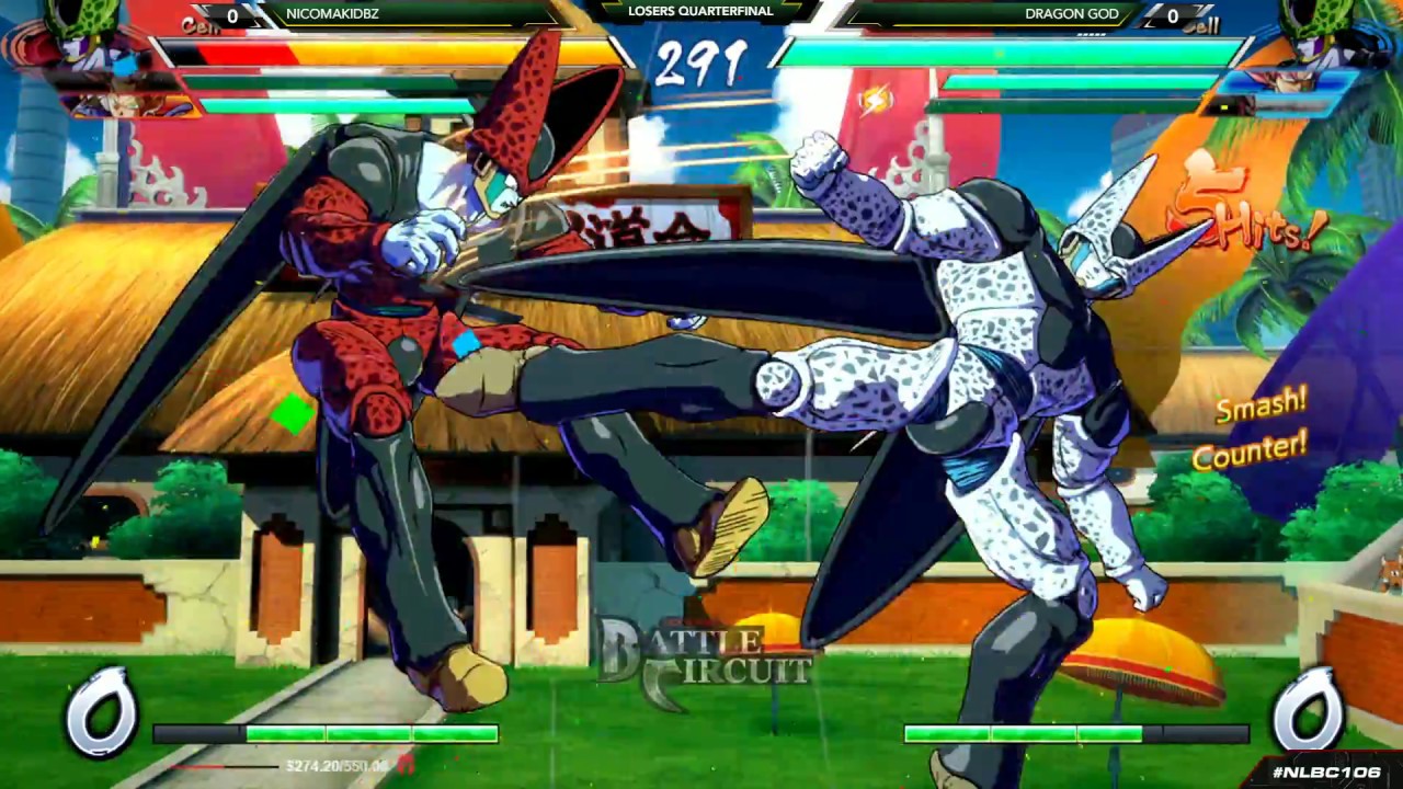 NLBC v.106 - Dragon Ball FighterZ - Losers Quarter/Semi-finals [1080p/60fps] (TIMESTAMP)