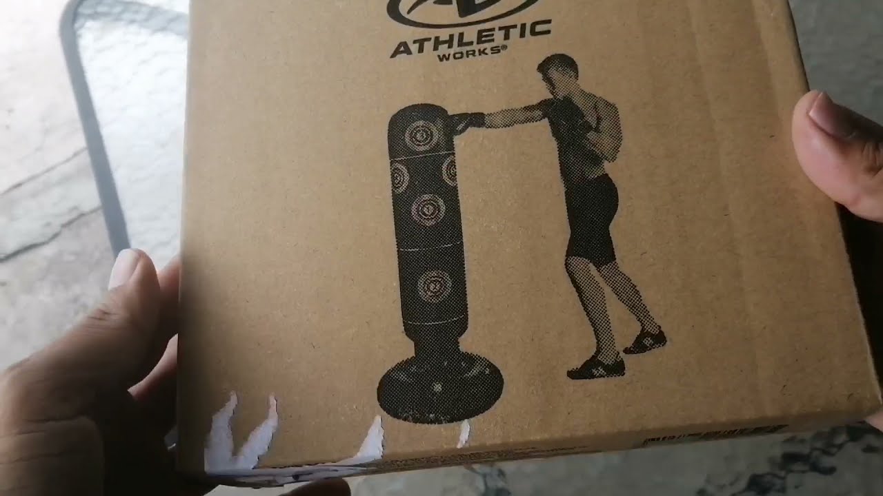 Unboxing de costal inflable de combate ATHLÉTIC WORKS