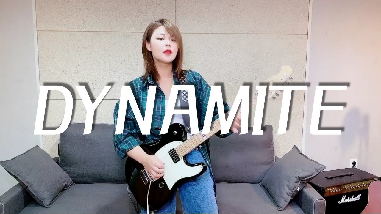 BTS (방탄소년단) - 'Dynamite' ROCK version (Electric Guitar cover by MJ민진)