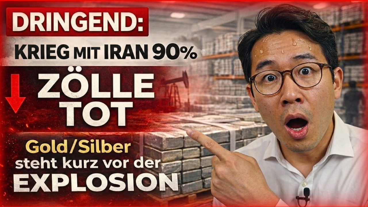 DRINGEND: Krieg mit Iran 90% + Oberstes Gericht kippt Zölle + Gold/Silber kurz vor der Explosion